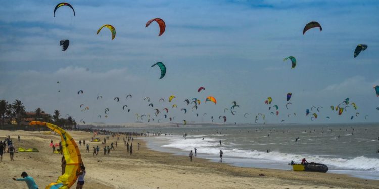 Na edição de 2019, o Winds For Future quebrou um recorde mundial, com 596 kitesurfistas velejando juntos