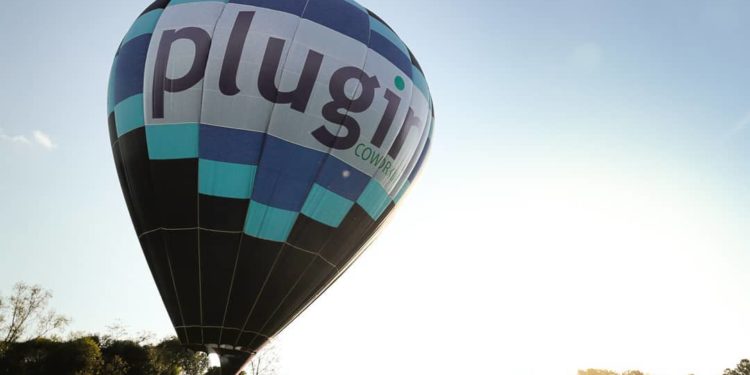 Inauguração do Espaço de Coworking PLUGIN foi anunciada com vôos de balão pela cidade de Passo Fundo