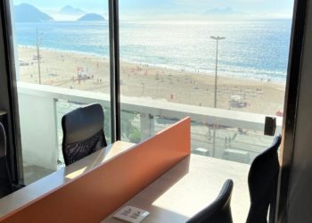 Rio Othon Palace abre espaço de Coworking com vista para o mar. Foto: divulgação
