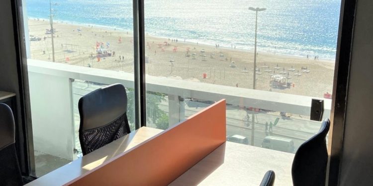 Rio Othon Palace abre espaço de Coworking com vista para o mar. Foto: divulgação