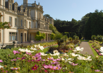 Dyffryn Gardens : o jardim é um dos espaços onde os trablhadores podem passar seu dia. Foto: Wikipedia